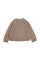 Donsje pulover din bumbac pentru bebeluși Loeke Sweater Bear 3037801 maro AW25