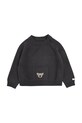 Бавовняний светр для немовлят Donsje Loeke Sweater Koala аплікація чорний 3037803