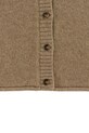 Donsje kardigan wełniany niemowlęcy Brittan Merino Wool Cardigan Bear 3039601 brązowy