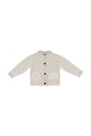 Donsje cardigan in cotone per neonati Dieck Cardigan Lammies 3039801 beige AW25