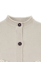 Donsje cardigan in cotone per neonati Dieck Cardigan Lammies beige 3039801
