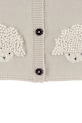 Donsje cardigan in cotone per neonati Dieck Cardigan Lammies 3039801 beige