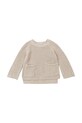 Dětský bavlněný svetr Donsje Stella Sweater 4090100 béžová AW25