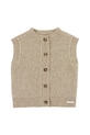 Donsje gilet per bambini Tjitske Vest 4103800 beige AW25