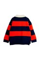 Chłopiec Mini Rodini sweter z wełną dziecięcy Clover 25720120 czerwony