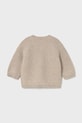 Mayoral Newborn sweter niemowlęcy 2337.1K.Newborn.9BYA beżowy AW25