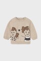 Mayoral Newborn sweter niemowlęcy pozostałe brązowy 2340.2M.Newborn.9BYA
