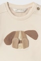 Chłopiec Mayoral Newborn bluza bawełniana niemowlęca 2406.1Q.Newborn.9BYA beżowy