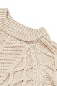 Παιδικό πουλόβερ με προσθήκη μαλλιού Liewood Callio Knit Jumper μπεζ LW20307.9BYA