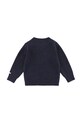 Chłopiec Donsje sweter wełniany niemowlęcy Denn Merino Wool Sweater Snowman 4083507 granatowy