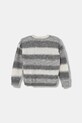 United Colors of Benetton sweter z dodatkiem wełny dziecięcy 16PWQ109T.G.Seasonal szary AW25