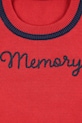 Chlapec Detská bavlnená vesta Bobo Choses Memory 225BC011 červená