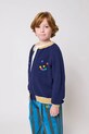 Bobo Choses kardigan z dodatkiem wełny dziecięcy Fun Face 225FC014