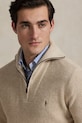 Polo Ralph Lauren gyapjú pulóver bézs 710941101