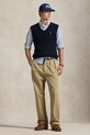 Oblečenie Bavlnená vesta Polo Ralph Lauren 710970288 tmavomodrá