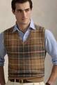 Vlnená vesta Polo Ralph Lauren béžová 710970654