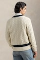 Polo Ralph Lauren sweter z domieszką kaszmiru 710970656 beżowy AW25