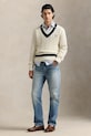 Odzież Polo Ralph Lauren sweter z domieszką kaszmiru 710970656 beżowy