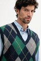 Vlněná vesta Polo Ralph Lauren námořnická modř 710970657