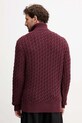 Abbigliamento BOSS maglione in lana BECKHAM X BOSS 50554338 granata