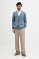 Tommy Hilfiger kardigan bawełniany MW0MW40556 niebieski AW25