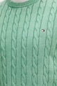 Tommy Hilfiger sweter bawełniany MW0MW39524 zielony