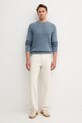 Tommy Hilfiger pulover de bumbac MW0MW39524 albastru AW25