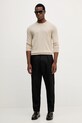 Μάλλινο πουλόβερ Tommy Hilfiger MW0MW39775 μπεζ AW25