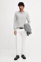 Tommy Hilfiger sweter bawełniany MW0MW39999 szary AW25