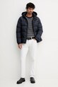 Tommy Hilfiger sweter bawełniany MW0MW39999 granatowy AW25
