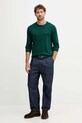 Хлопковый свитер Tommy Hilfiger MW0MW39999 бирюзовый AW25