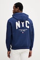 Odzież Tommy Hilfiger bluza bawełniana MW0MW39683 granatowy