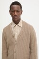 Samsoe Samsoe cardigan din bumbac SAMICAH bej M25200023