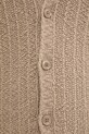 Samsoe Samsoe cardigan din bumbac SAMICAH M25200023 bej