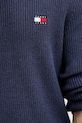 Tommy Jeans pulover de bumbac DM0DM21652 bleumarin