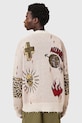 Ζακέτα από μίγμα μαλλιού AllSaints JAY M035KC μπεζ