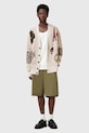 Ζακέτα από μίγμα μαλλιού AllSaints JAY M035KC