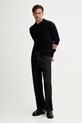 PS Paul Smith pulover de lână M2R.303Z.T21861 bleumarin AW25