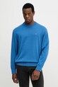 Βαμβακερό πουλόβερ Calvin Klein Jeans βαμβάκι μπλε LV04RC309G