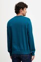 Calvin Klein Jeans pulover de bumbac LV04RC309G turcoaz AW25