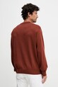 Odzież Calvin Klein Jeans sweter bawełniany LV04RC309G pomarańczowy