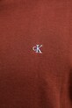Calvin Klein Jeans sweter bawełniany LV04RC309G pomarańczowy