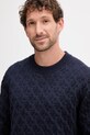 Calvin Klein Jeans sweter granatowy LV04RC359G