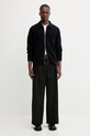 Filippa K kardigan wełniany 31685.FK granatowy AW25