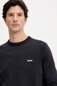 Odzież BOSS Green sweter bawełniany 50541940 granatowy