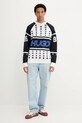 Hugo Blue pulover 50543775 alb AW25
