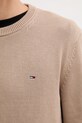 Bavlnený sveter Tommy Jeans DM0DM21787 béžová