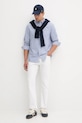 Tommy Jeans sweter bawełniany granatowy DM0DM21787