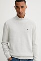 Бавовняний светр Tommy Jeans сірий DM0DM22096