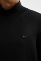 Tommy Jeans pulover de bumbac DM0DM22096 negru